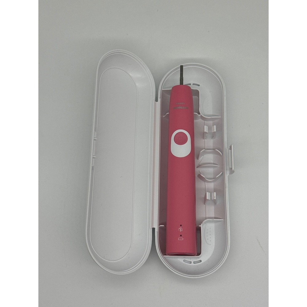 Philips Sonicare ProtectiveClean 4300 Pink Electric Toothbrush Handle Case WORKS